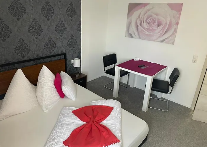 Quarto em Acomodações Particulares Gaestehaus Uezel